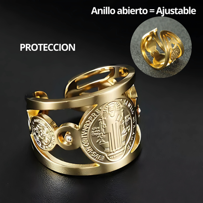 ANILLO DE SAN BENITO + CAJA DE REGALO