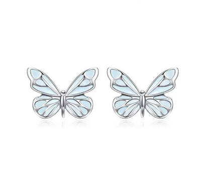Pendientes de mariposa luminosa