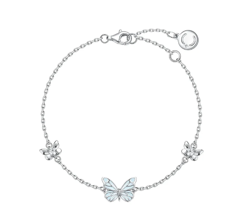 Altessa Pulsera de mariposa luminosa