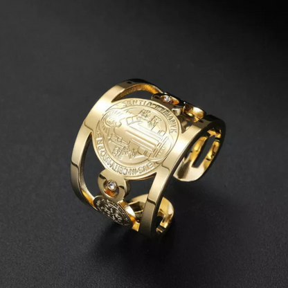 ANILLO DE SAN BENITO + CAJA DE REGALO