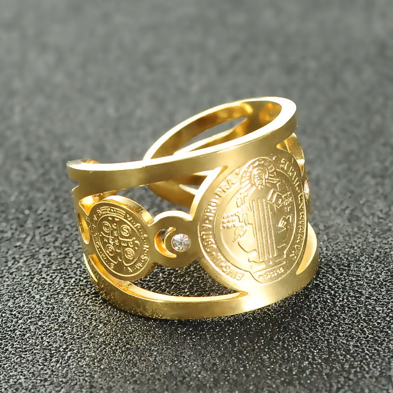 ANILLO DE SAN BENITO + CAJA DE REGALO