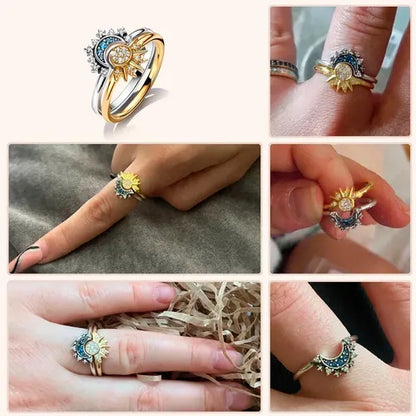 Anillo Dúo Sol & Luna