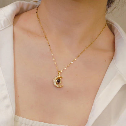 Collar Te Amo en 100 Idiomas [Estuche de Lujo GRATIS]