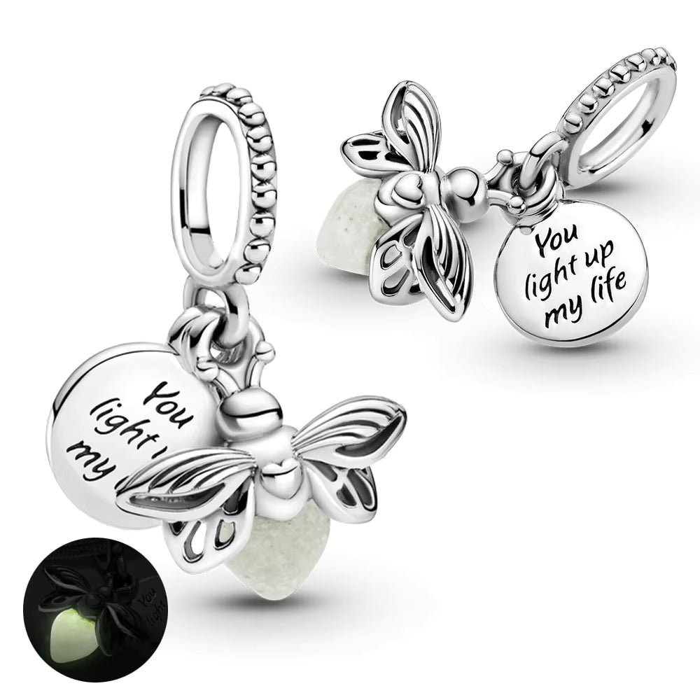 Collar De Luciérnaga Con Iluminación + Caja Regalo