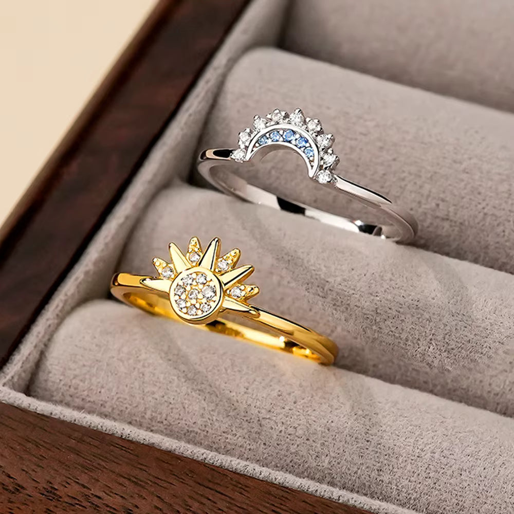 Anillo Dúo Sol & Luna