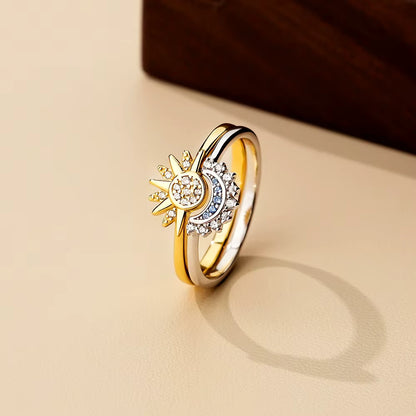 Anillo Dúo Sol & Luna
