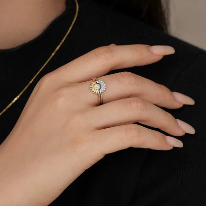 Anillo Dúo Sol & Luna